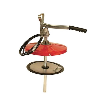 Dendesigns Hand Operated Grease Pump with Follower Plate for 25-50 lbs Pail DE2625863